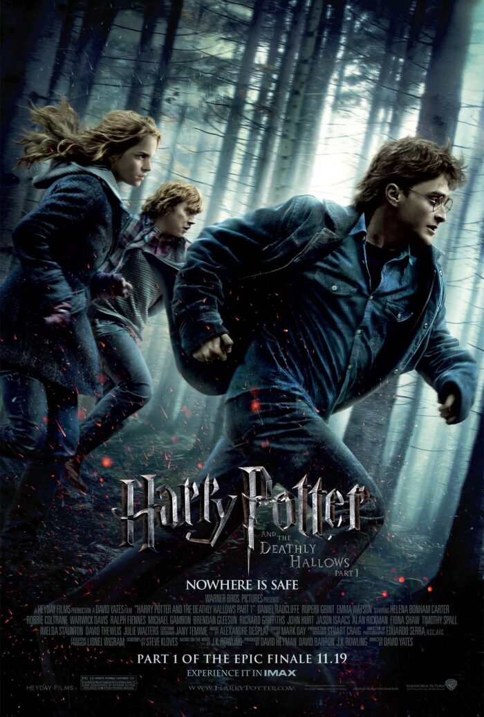 Harry Potter and the Deathly Hallows Part 1 official movie poster