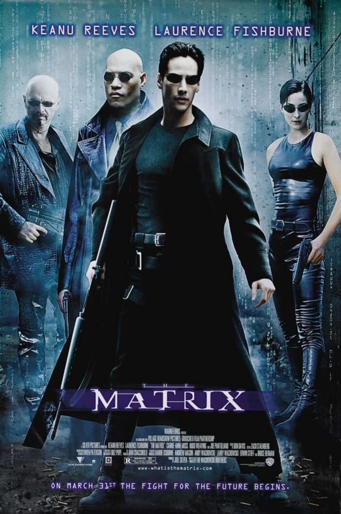 The Matrix 1999 official movie poster