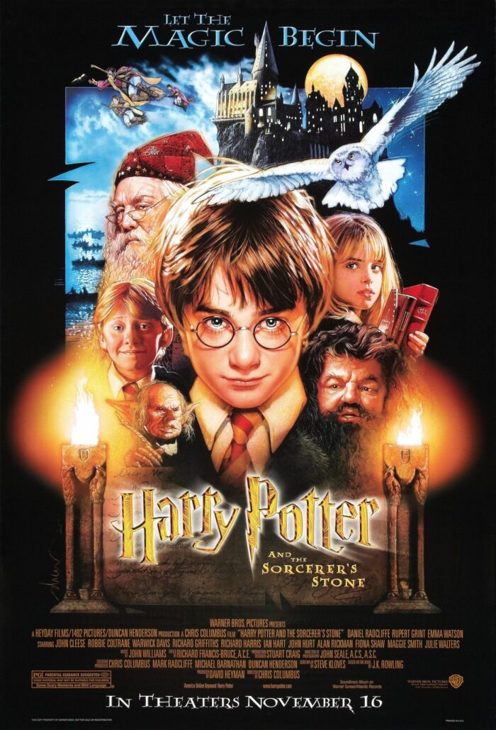 Harry Potter Philosopher's Stone official movie poster