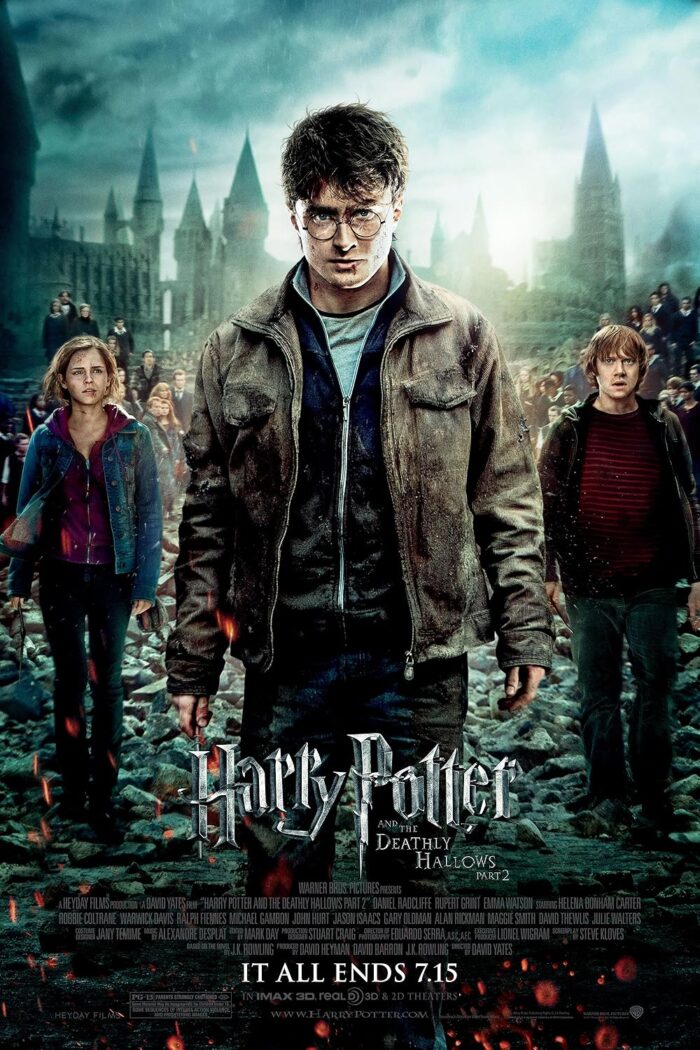 Harry Potter and the Deathly Hallows Part 2 official movie poster final battle